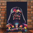 thumbnail image 3 of Cuadro Decorativo Darth Vader Abstracto Cara Canvas Listo Para Colgar 35x55cm Jungle Art Impresion Tela Arte, 3 of 7