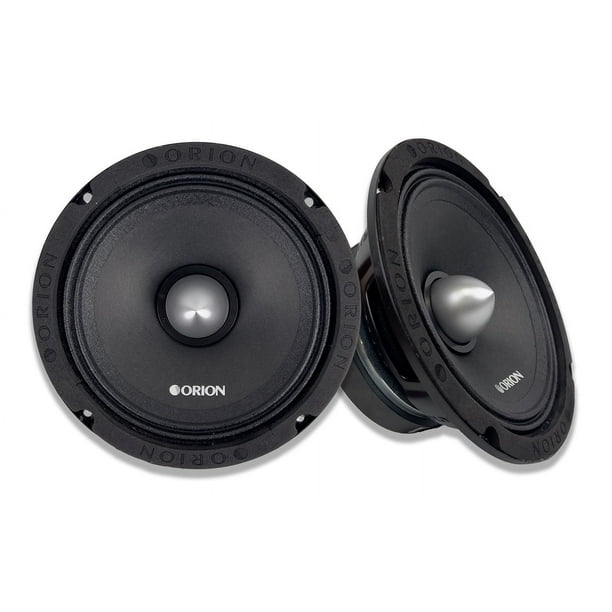 ORION Cobalt CM65 Altavoces tipo bala de rango medio de alta eficiencia de 6,5", potencia máxima de 1000 W, 250 W RMS, 4 ohmios, bobina móvil de 1,5" - Audio estéreo profesional para automóvil, parlan