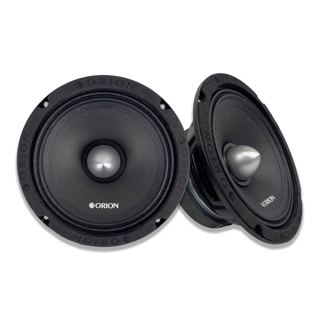 ORION Cobalt CM65 Altavoces tipo bala de rango medio de alta eficiencia de 6,5", potencia máxima de 1000 W, 250 W RMS, 4 ohmios, bobina móvil de 1,5" - Audio estéreo profesional para automóvil, parlan