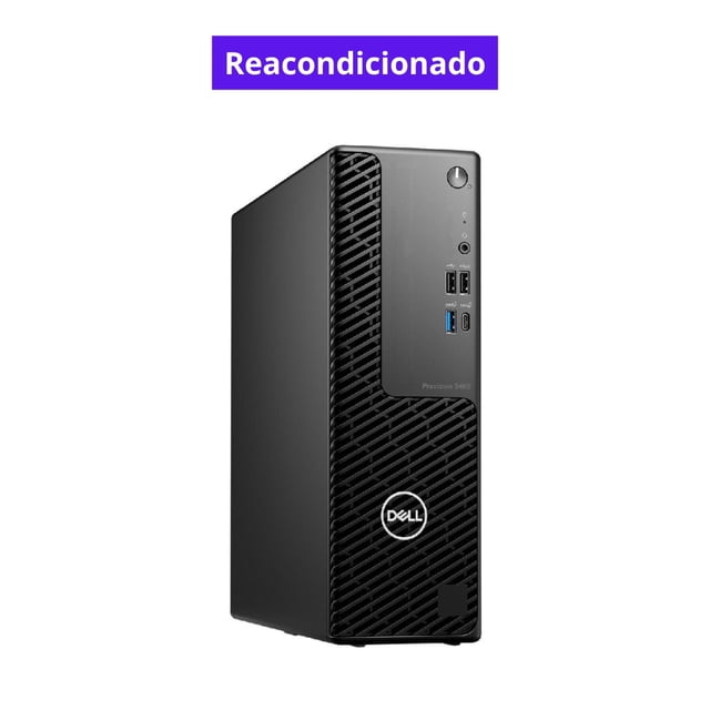 CPU Dell Precision 3440 SFF Intel Core i7-10700 con 64GB de Ram y 980GB SSD de Almacenamiento -Reacondicionado-