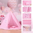 thumbnail image 6 of Qaba Kids 67" Play Tent Portable Toy with Mat Pillow + observation window Carry Case Indoor Outdoor, 6 of 9