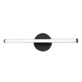 thumbnail image 2 of JONATHAN Y Emerson 20.25" 1-Light Modern Industrial 360-Degree Rotatable Aluminum Integrated LED Vanity Light, Black, 2 of 8