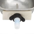 thumbnail image 3 of 10PCS Rabbit Breeding Equipment Anti scratch Stainless Steel Nipple Drinking Water Bowl, 3 of 4