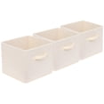 thumbnail image 1 of Caja de almacenamiento cuadrada de 3 piezas sin tapa, cajas de almacenamiento para telas no tejidas., 1 of 6