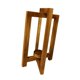 thumbnail image 1 of Portavelas,Soportes integrados para centros de mesa de farolillos de boda,Centros de mesa para bodas: faroles de madera para velas,Farol decorativo de estilo rústico para bodas,Faroles 1 pieza, 1 of 9