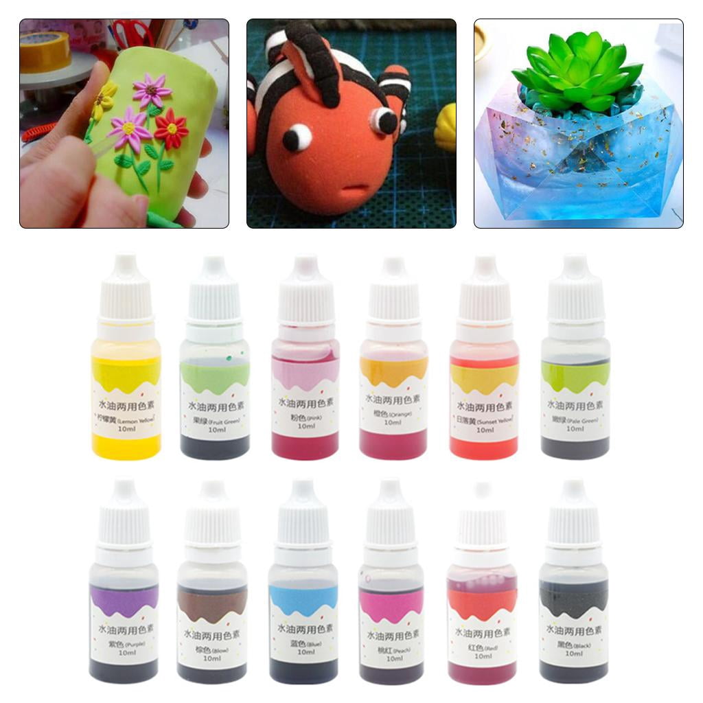 FVDPWYE Food Coloring Pigment Soap Dye -10ml Liquid Bath Colorant Skin DIY Making Crafts