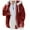 Red, variant on Clearance 2024!Overcoat for Women Winter Loose Artificial Wool Zipper Drawstring Long-Sleeve Hoodie Sweater Coat