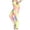 Yellow, variant on Delayuji Yoga Pant for Women Tie Dye High Waist Yoga Leggings for Women Butt Lifting Gym Pants with Side Pockets Jogging Fitness Running Yoga