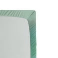 thumbnail image 2 of Ambesonne Flowers Fitted Sheet, Aqua Painting Effect, Twin Size, Pale Blue, 2 of 2