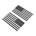 thumbnail image 1 of 2PCS American Flag Sticker Set Vinyl Die Cut Graphic FOR Jeep Chevrolet, 1 of 8
