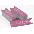 thumbnail image 2 of Inkdotpot Pack Of 100 Real Silver Foil Paper Tags Made With Love Text Favor Hang Tags, 2 of 6