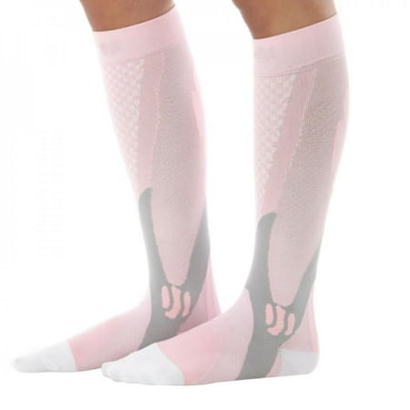 

Spree Compression Socks for Men and Women 20-30 mmHg Nursing Athletic Travel Flight Socks Shin Splints Knee High