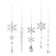 thumbnail image 2 of 10 Uds. Hielo Copo Nieve Cristal Acrílico Suministros Fiesta Transparentes, 2 of 2