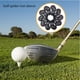 thumbnail image 5 of Club de golf Cubiertas Cubierta de cabeza de araña Accesorio Accesorio Anti-Agua PU Golfs Cabezales Protector en bolsa Paquete Reemplazo para Dominant Negro 10 Piezas Kearding OD003021-01B, 5 of 7