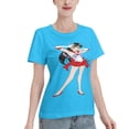 thumbnail image 2 of T-Shirt Basique à Manches Courtes pour Femmes Sailor Moon Rei Hono, 2 of 6