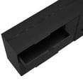 thumbnail image 5 of Clive Mid-Century Modern 72" Dresser in Black (6-Drawer), 5 of 7