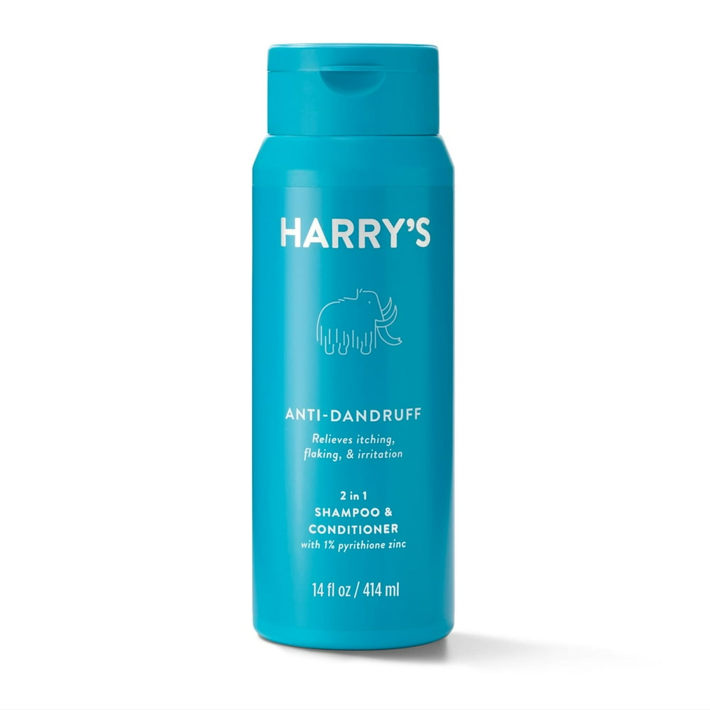 Harry's Men's Anti Dandruff 2 in 1 Shampoo & Conditioner, 14 fl oz