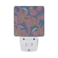 thumbnail image 2 of Dolphins Moon Stars Palm Trees LED Night Light with Smart Sensor Plug Into Wall Dusk to Dawn 2 packs, 2 of 7
