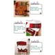 thumbnail image 3 of Wosthever Encantadoras decoraciones navideñas Papá Noel muñeco de nieve funda para silla portátil sillas decorativas funda funda protectora Muñeco de nieve, 3 of 6