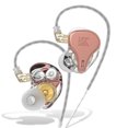 thumbnail image 2 of Tholdsy Auriculares para teléfono móvil, auriculares deportivos con Control de línea de 3,5mm, auriculares para escuchar música, auriculares para Cables de audio/vídeo Oro rosado Regular, 2 of 6
