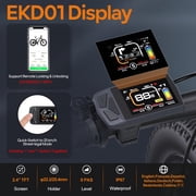 BAFANG Mid Drive Kit 750W BBS02B Electric Bike Conversion Kit 48V Ebike Conversion Kit for 68-73MM Mountain Bike Road Bike EKD01 Display (No Battery)