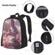 thumbnail image 3 of Balery Pink Lotus Buddha Mochila Escolar 3 en 1 para Niños - Mochila Resistente con Lonchera Térmica y Estuche - Mochila Escolar para Niños y Niñas, 3 of 7