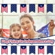 thumbnail image 1 of Independence Day String Flag Banner Outdoor Party Hanging Flag Family Decoration, 1 of 7