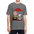 thumbnail image 3 of Camiseta de dibujos animados de Charlie Brown y Snoopy de Peanuts, camisetas divertidas de manga corta, camisetas de algodón puro con cuello redondo, camisetas de gran tamaño, 3 of 5