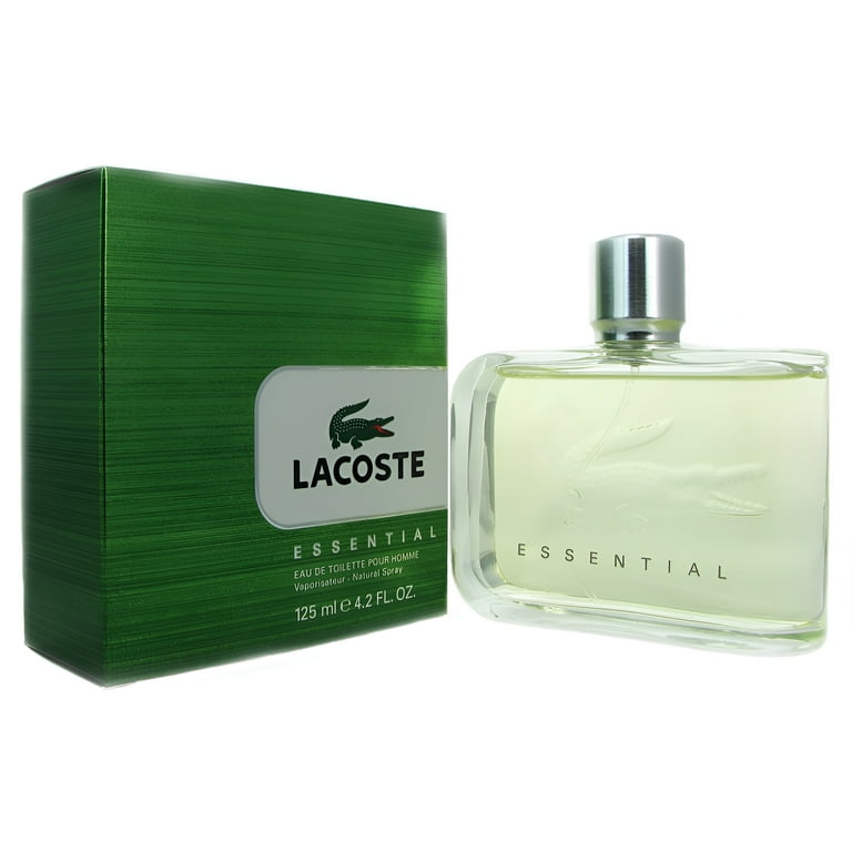 香水(男性用) LACOSTE Eau de Toilette pour Homme 125ml Lacoste Essential Men 4.2 oz Eau De Toilette Spray, Refreshing
