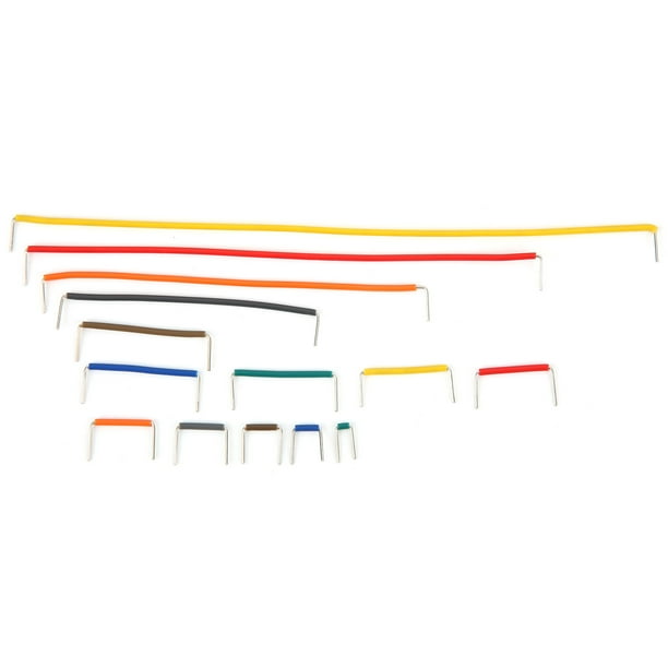 U Shape Jumper Wires, Breadboard Jumpers 140Pcs Pre Stripped Assorted