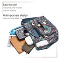 thumbnail image 4 of AOUNQ Crossbody Bag for Women Multi Pocket Shoulder Purse Bags Nylon Ladies Travel Handbag with Adjustable Straps, 4 of 7