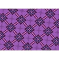 thumbnail image 1 of Ahgly Company Indoor Rectangle Patterned Dark Magenta Purple Area Rugs, 7' x 9', 1 of 6