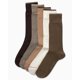 thumbnail image 4 of Calcetines de vestir Tommy Hilfiger, 5 unidades, ligeros, para hombre, 4 of 6