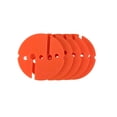 thumbnail image 3 of Yuarrent 5 uds Logos geometría redonda señal de seguridad que indica señal pequeña reemplazo Universal buceo libre buceo natación Deportes acuáticos Naranja, 3 of 6