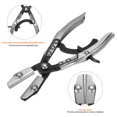 Uxcell Hose Pinch Off Pliers 8" Carbon Steel Automatic Locking