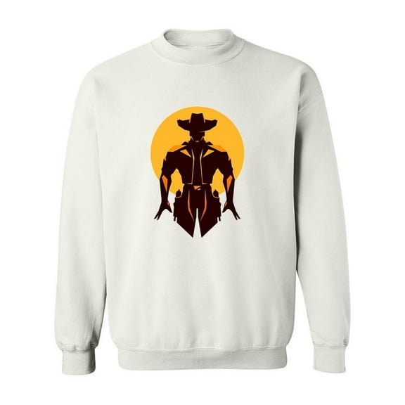 Cowboy  Sweatshirt Men -Image by Shutterstock, Male Large