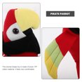 thumbnail image 3 of Pirate Parrot Cartoon Parrot For Shoulder Halloween Cosplay Parrot Stuffed Toy, 3 of 8