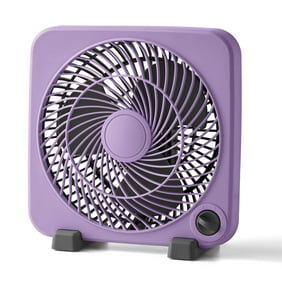 Mainstays 9 Inch Personal Box Fan- Berry Chill