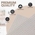 thumbnail image 4 of Dainty Home Set of 6 Placemats | Elegant and Durable | 12x18 in PVC Non-Slip Washable Place Mats | Tear-Resistant Heat | Resistant Placemats, 4 of 4