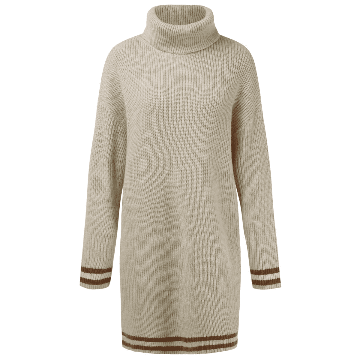 High neck knitted dress online