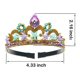 thumbnail image 3 of Collar de princesa sirena para niños, pulsera de perlas de concha, accesorios de fiesta del mundo submarino para niños, decoración de cosplay, 3 of 4