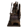 thumbnail image 3 of Ebros 8.25 Inch Ganesha on Throne Mythological Hindu Resin Statue Figurine, 3 of 6