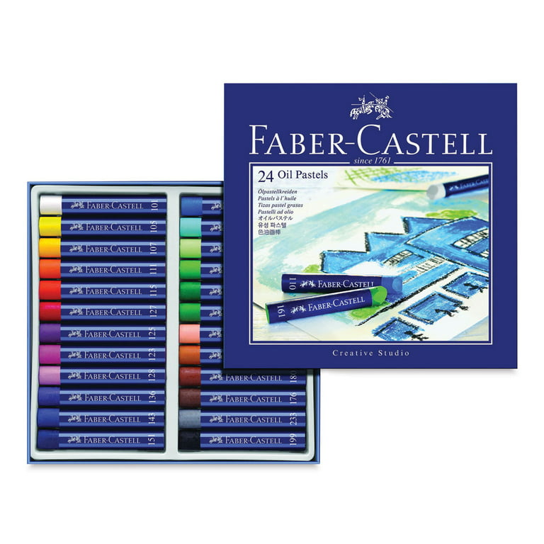 Faber-Castell Oil Pastel Set - Pack Of 15 Assorted With Free Shipping