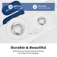 thumbnail image 4 of Toronto Baseball GS 4 Double-Sided 5x8 FT Flag (Pole Not Included), Bluebird Flag Quick-Drying Fade-Resistant with Metal Grommets Ztf3060, 4 of 8