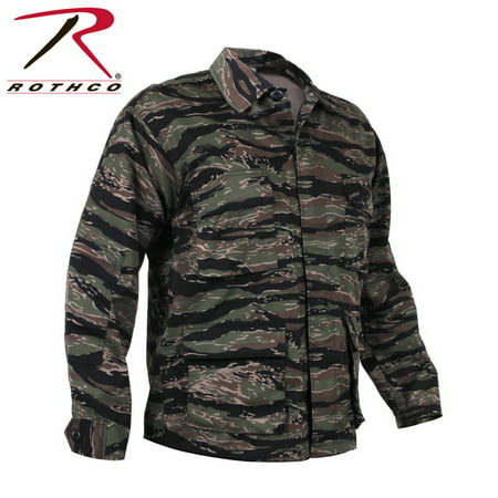 Tiger Stripe Camo BDU shirts, military uniform shirts