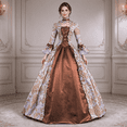 thumbnail image 4 of UPPADA 1800s Dress for Women Lace up Ren Faire Corset Ball Gown Vintage Medieval Fairy Halloween Costume Ladies Masquerade Dresses,5XL, 4 of 6