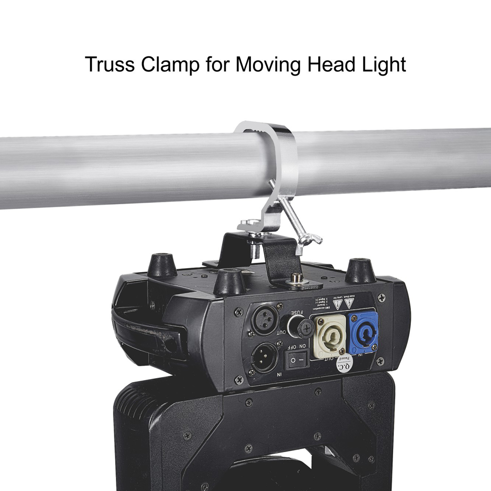 Truss C Clamp 1.18 -2 Inch, 10 Pack Olaalite Stage Lights Truss Clamps, Fit for 30-50mm OD tube, Load Capacity 55LB Stage Lighting C Clamp for DJ Lighting Par Lights Spot Lights