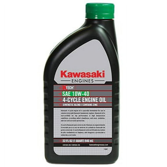 Kawasaki K-Tech SAE 10W-40 Engine Oil Quart #99969-6296