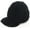 Black, variant on Lady's Trendy Baseball Brim Winter Warm Cable Knit Wool Blend Beanie Cap Warm Knit Newsboy Hat