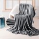 thumbnail image 2 of Deconovo Manta de cama Twin-XL, suave y ligera, gris oscuro, 152 cm de ancho x 203 cm de largo, manta de forro polar, suave y acogedora, microfibra de lujo, 2 of 7